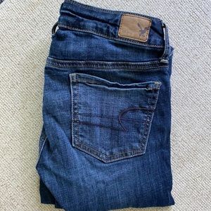 AE JEGGING SUPER STRETCH - SIZE 0 LONG